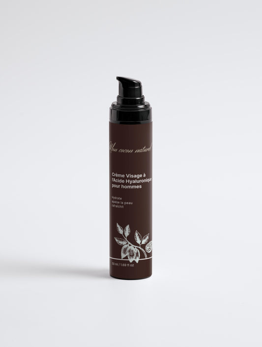 Crème Visage à l’Acide Hyaluronique pour Hommes