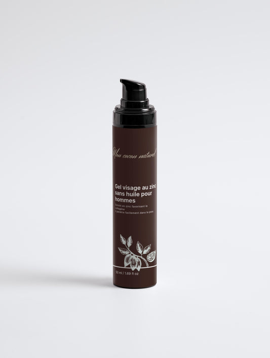 Gel Visage Au Zinc Sans Huile Pour Hommes