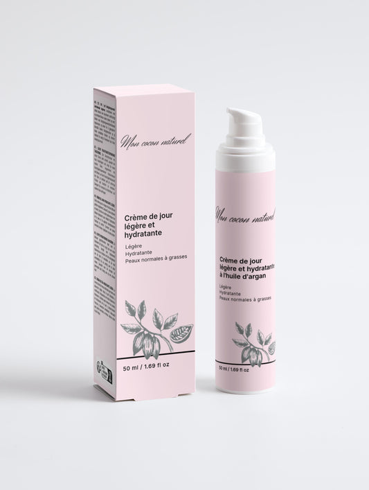 Crème de Jour Légère et Hydratante à l'Huile d'Argan